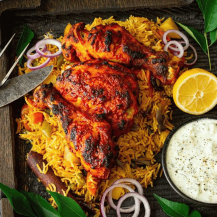 TANDOORI CHICKEN BIRYANI
